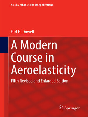 cover image of A Modern Course in Aeroelasticity